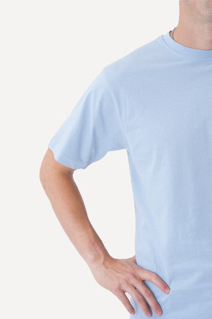 Oversized T-shirt - Sky Blå