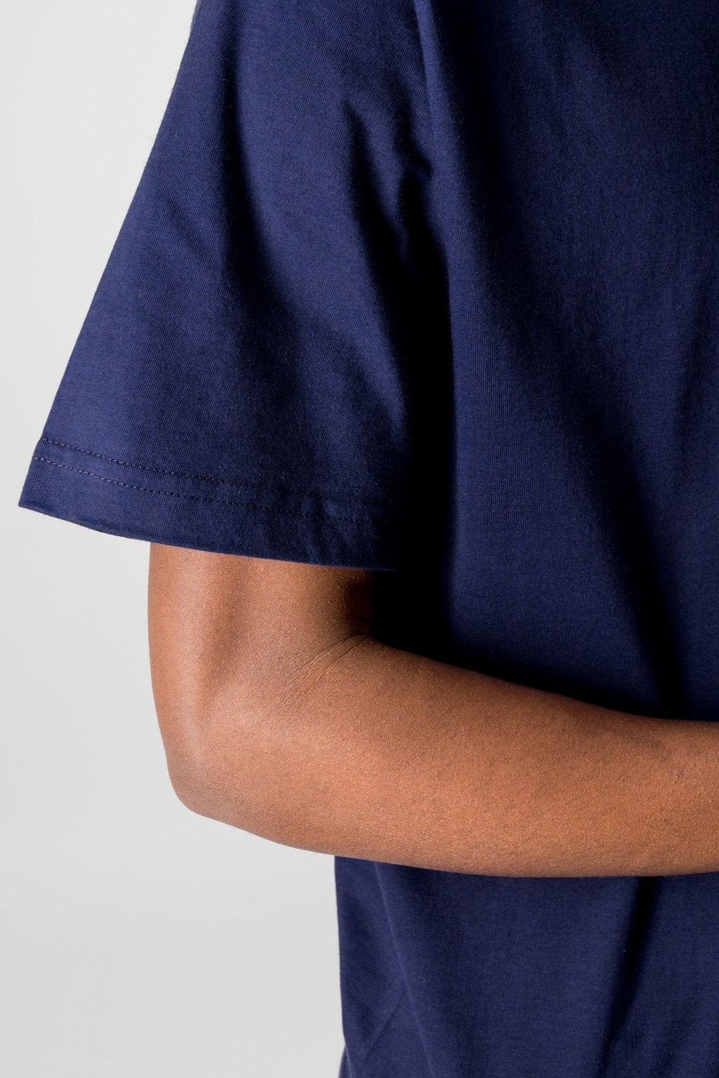 Oversized T-shirt - Koboltblå