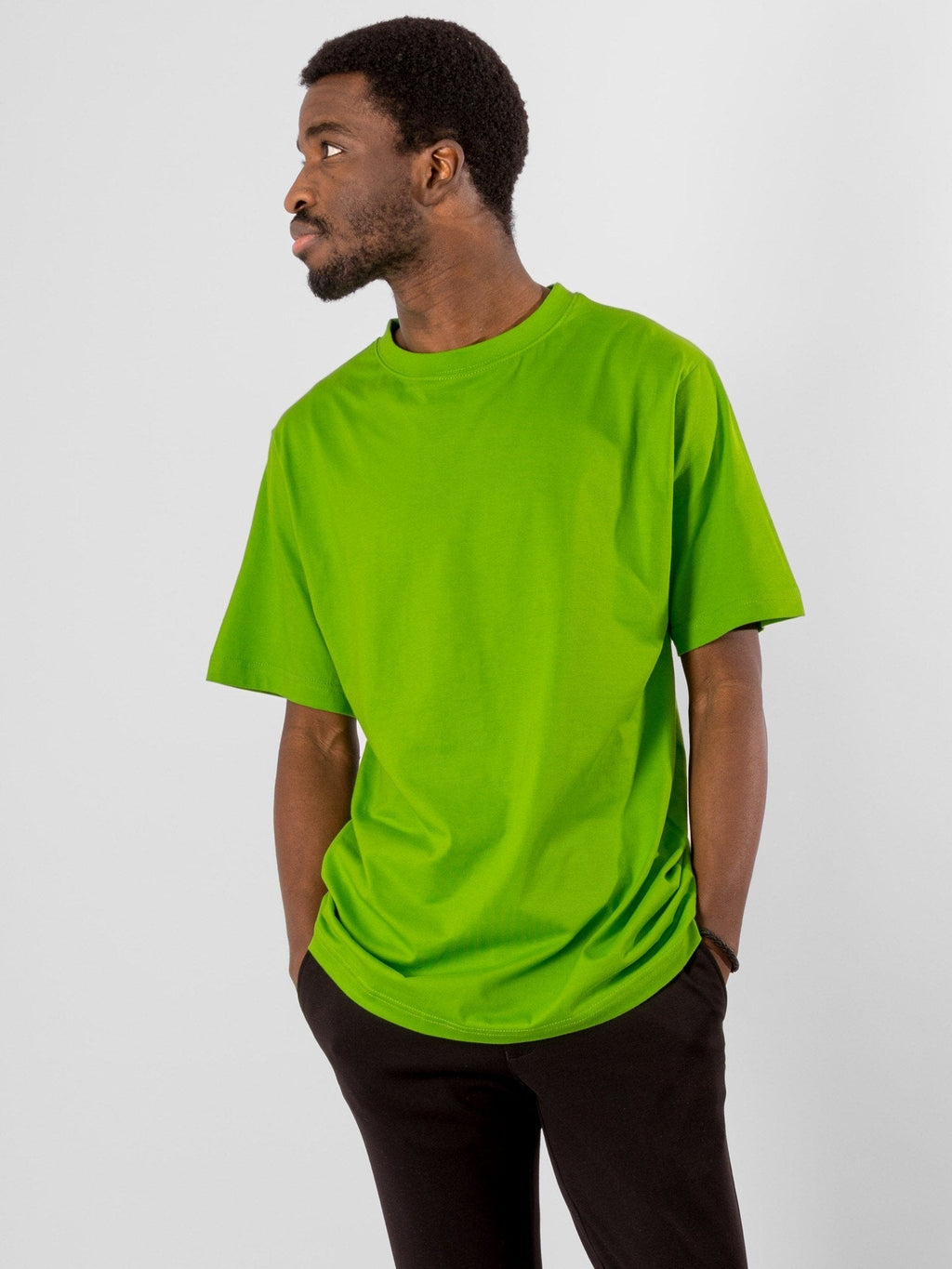 Oversized T-shirt - Lime Grønn
