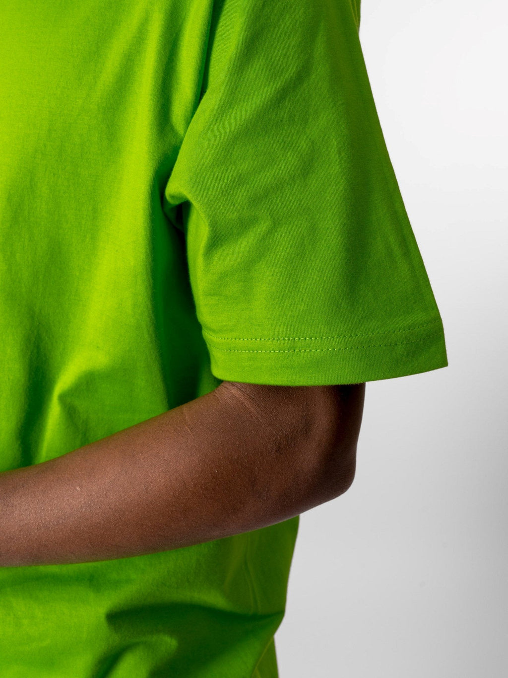 Oversized T-shirt - Lime Grønn