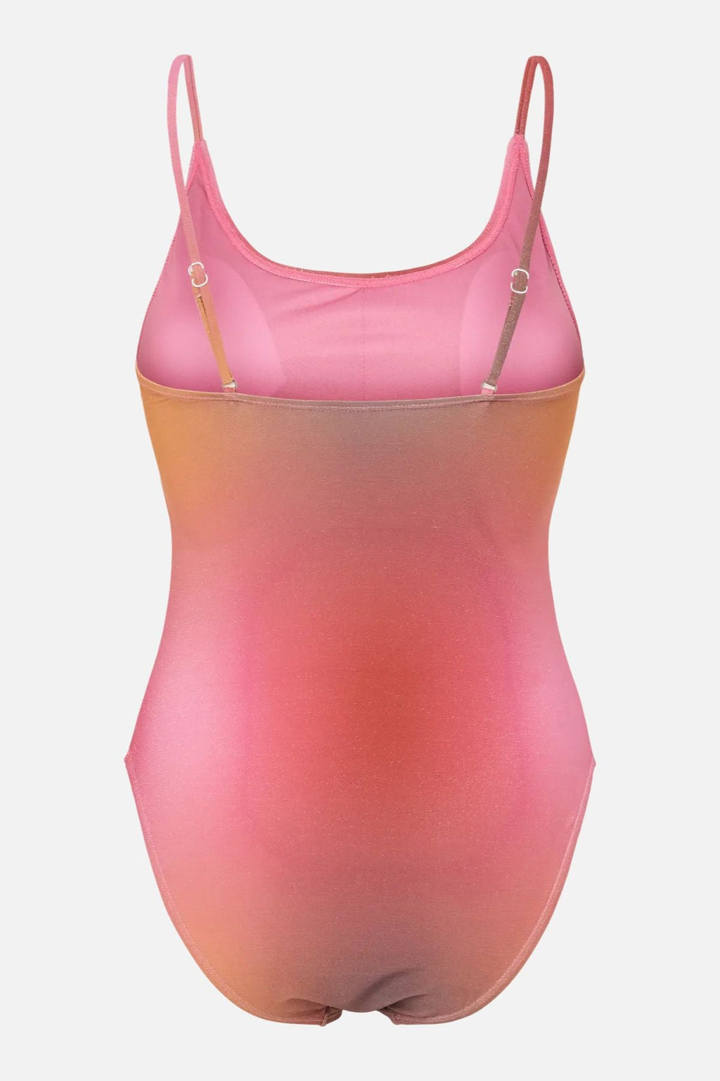 Laomi Lurex Badedrakt - Red Ochre-Gradient