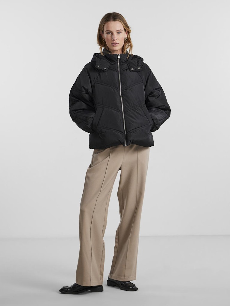 Neli City Puffer Jakke - Svart