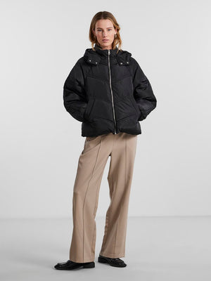 Neli City Puffer Jakke - Svart