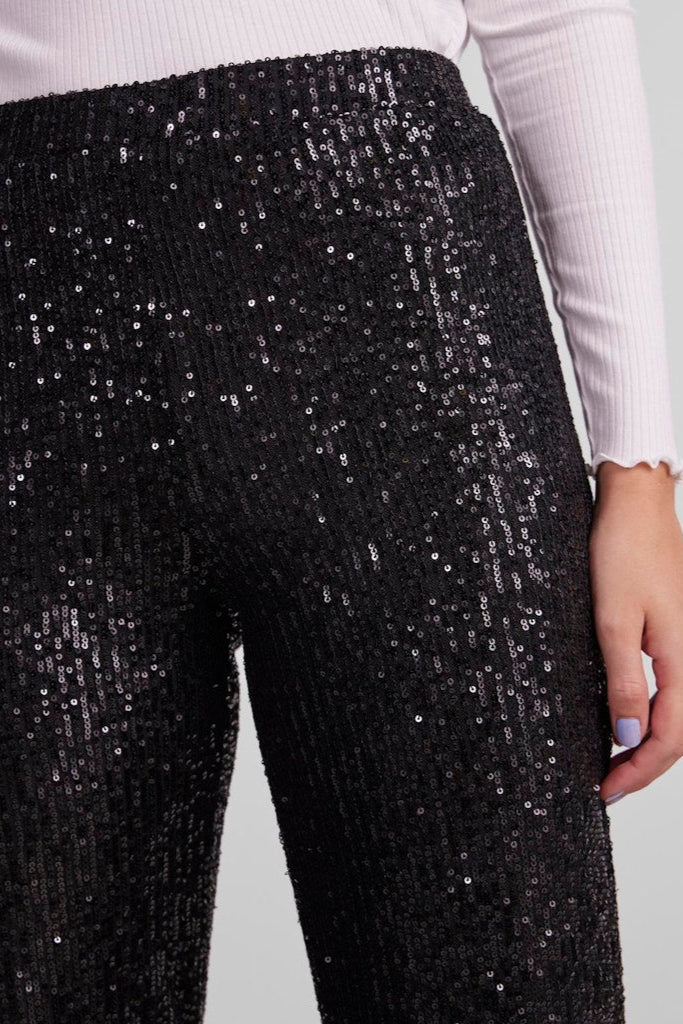 Delphia Wide Bukser - Svart