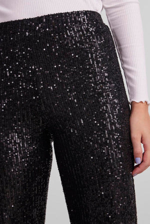 Delphia Wide Bukser - Svart