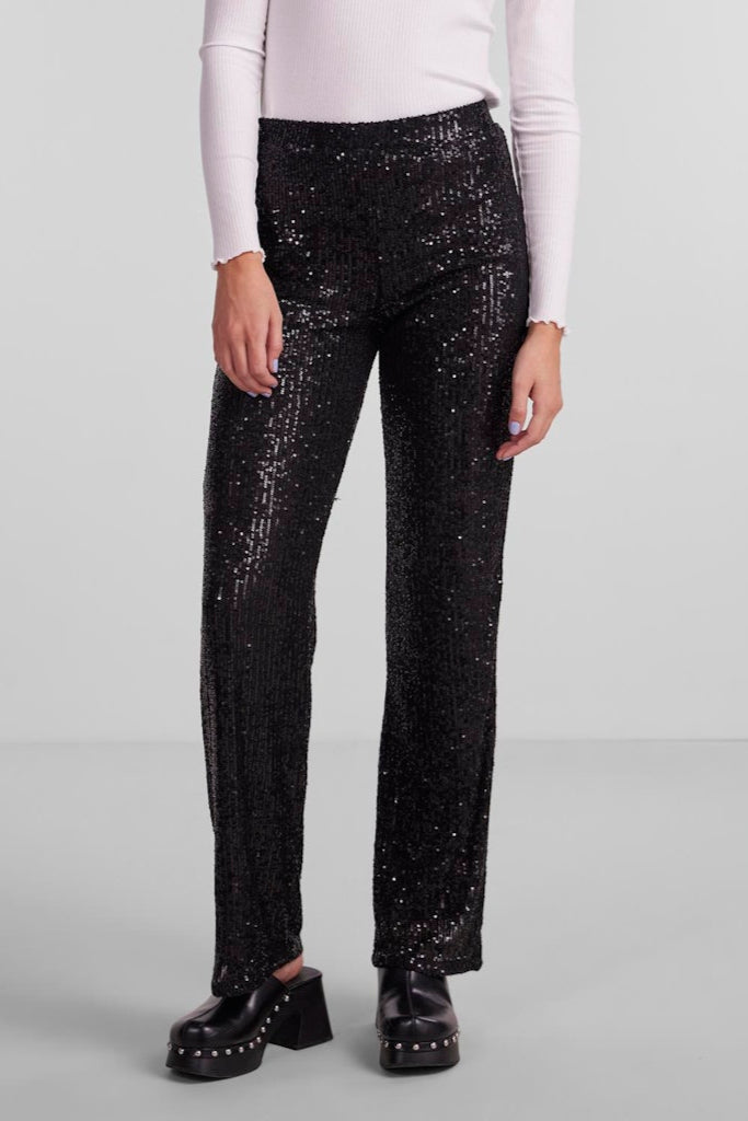 Delphia Wide Bukser - Svart