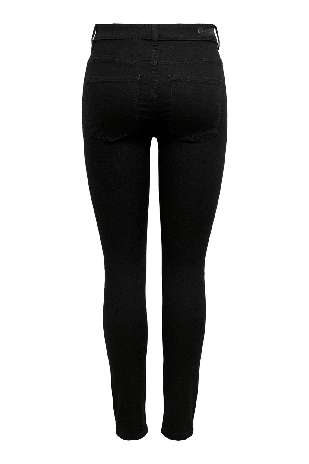 Performance Jeans - Svart (high waist)