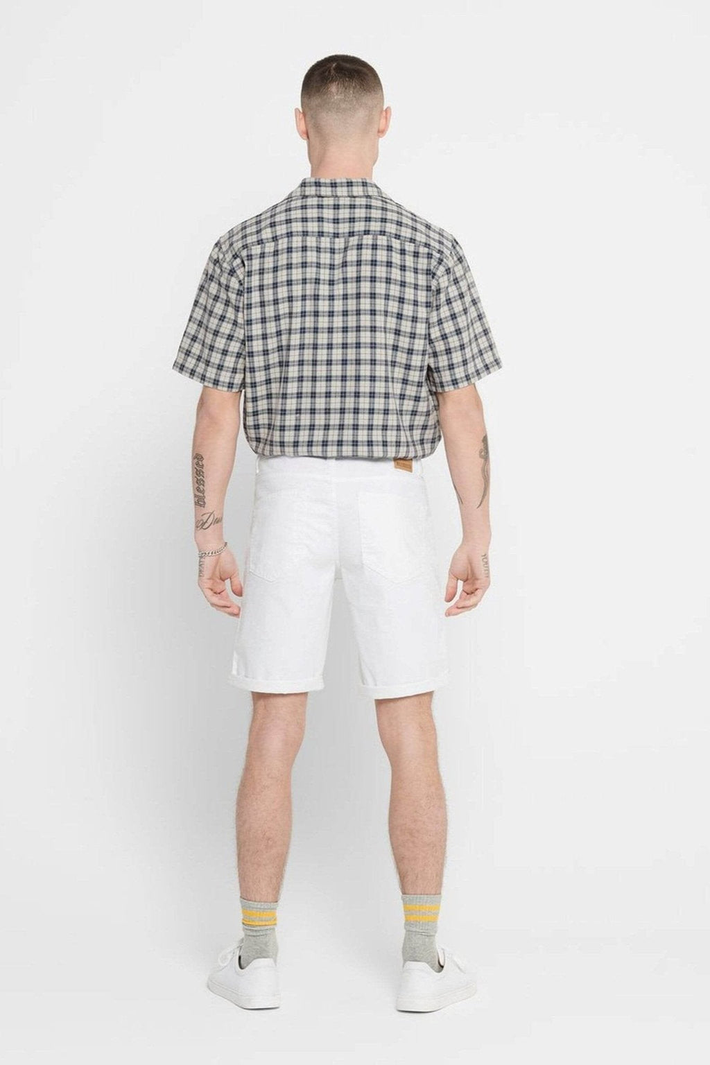 Ply Stretch Shorts - Hvit