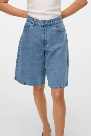 Kath Lange Denimshorts - Light Blue Denim