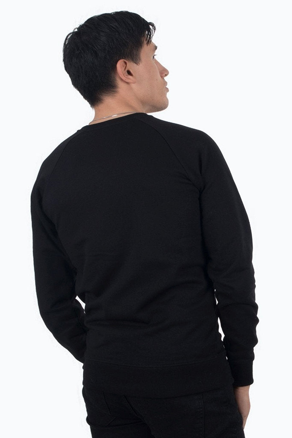 Raglan Crewneck - Svart