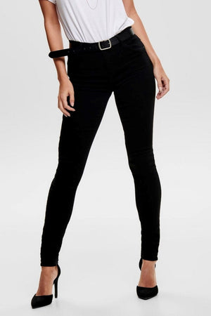 Rain skinny jeans - Svart