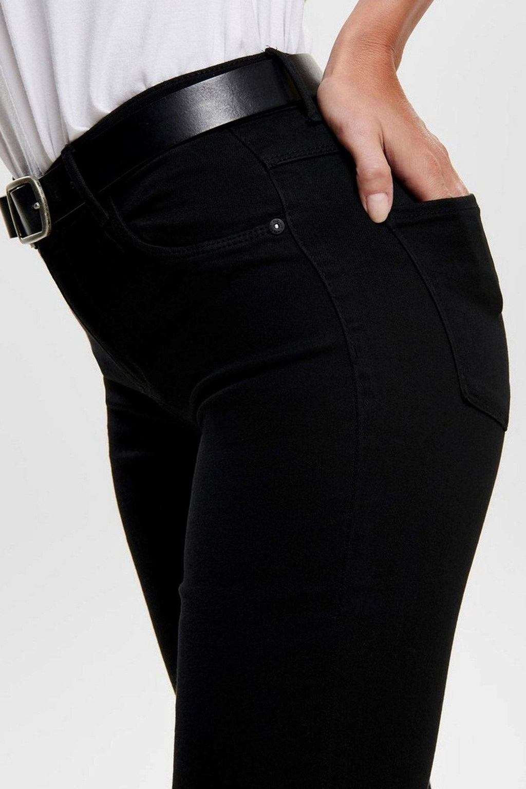 Rain skinny jeans - Svart