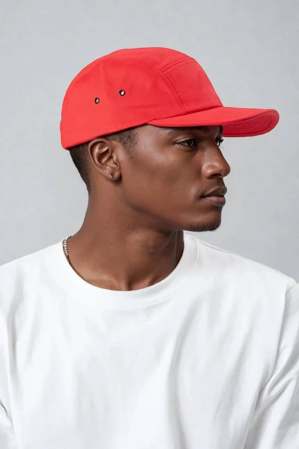 Classic Jockey Cap - Rød