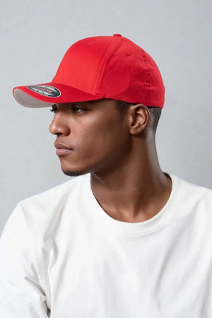 Flexfit Wooly Combed - Rød