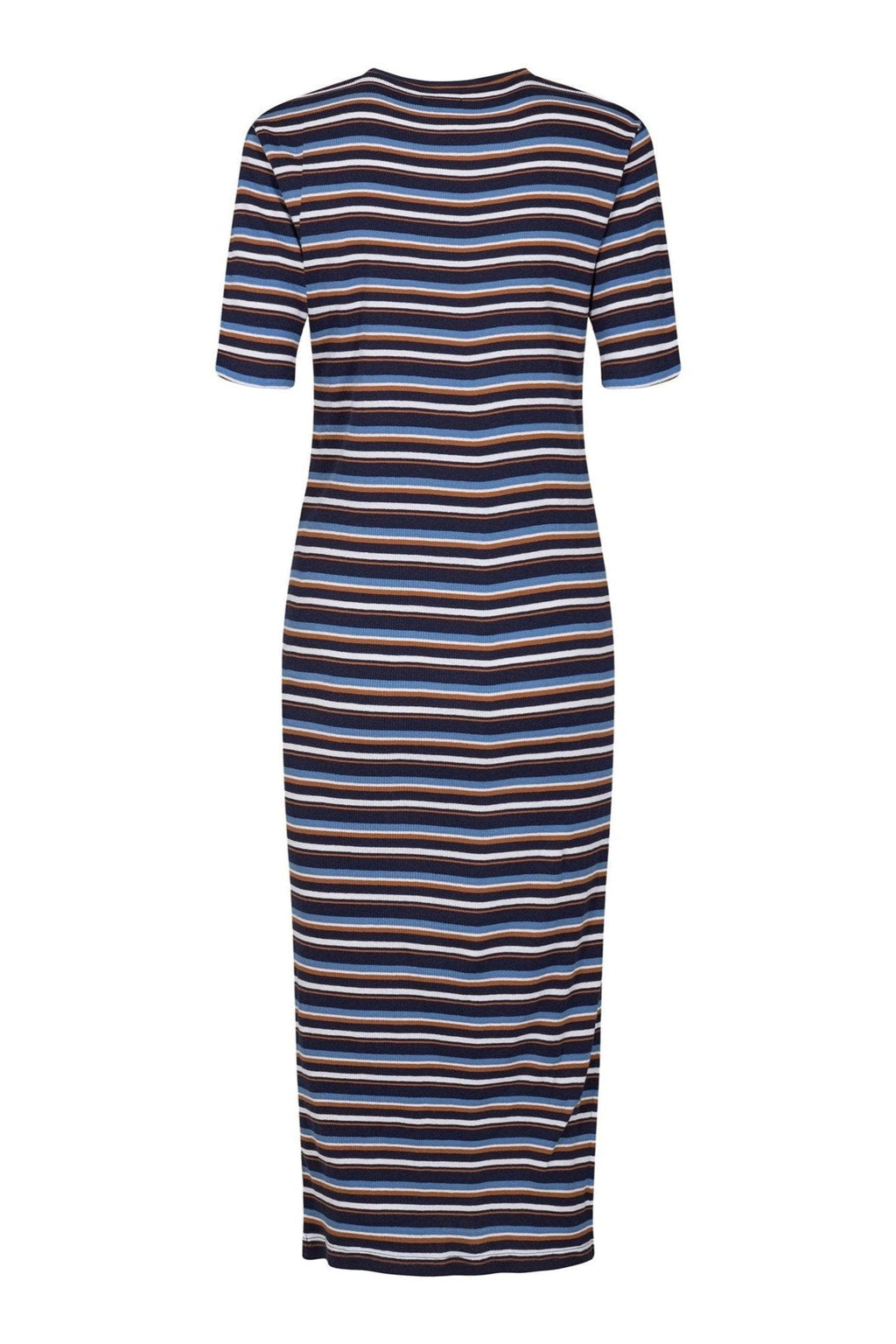 Roberta Dress - Navy Striper