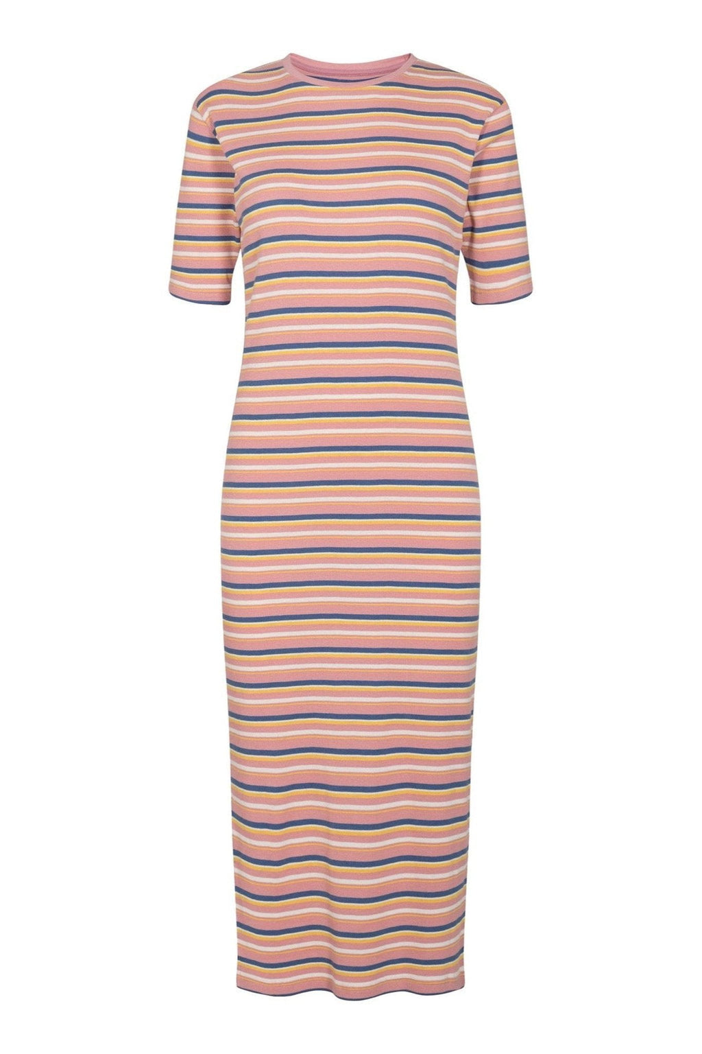 Roberta Dress - Rose Striper