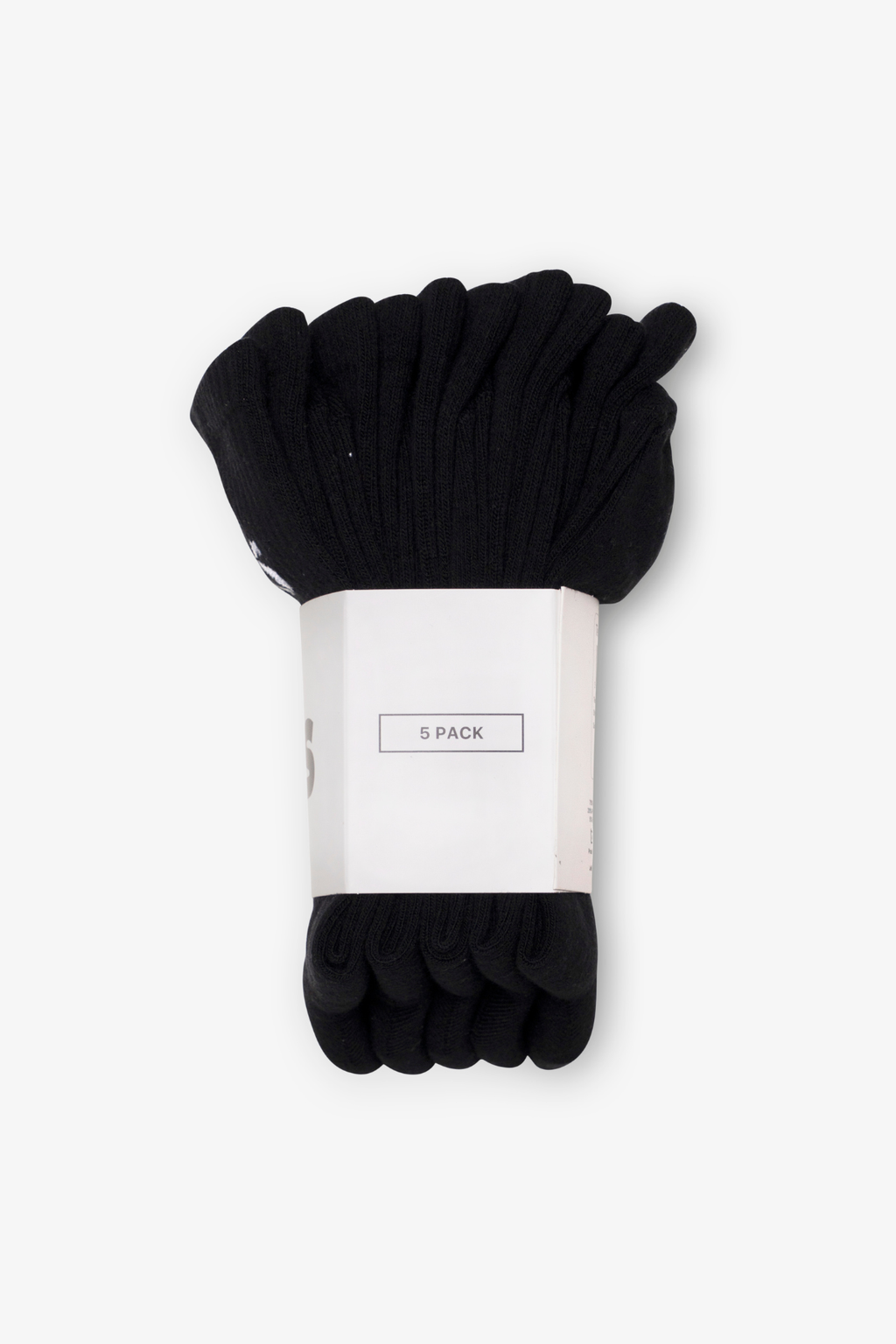 Tennissokker 5 Pak - Svart