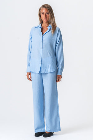 Lilly Skjorte - Lys Blå