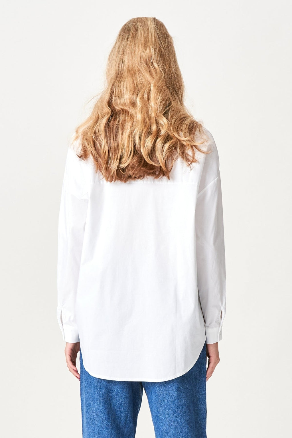 Clara Oversized Skjorte - Hvit