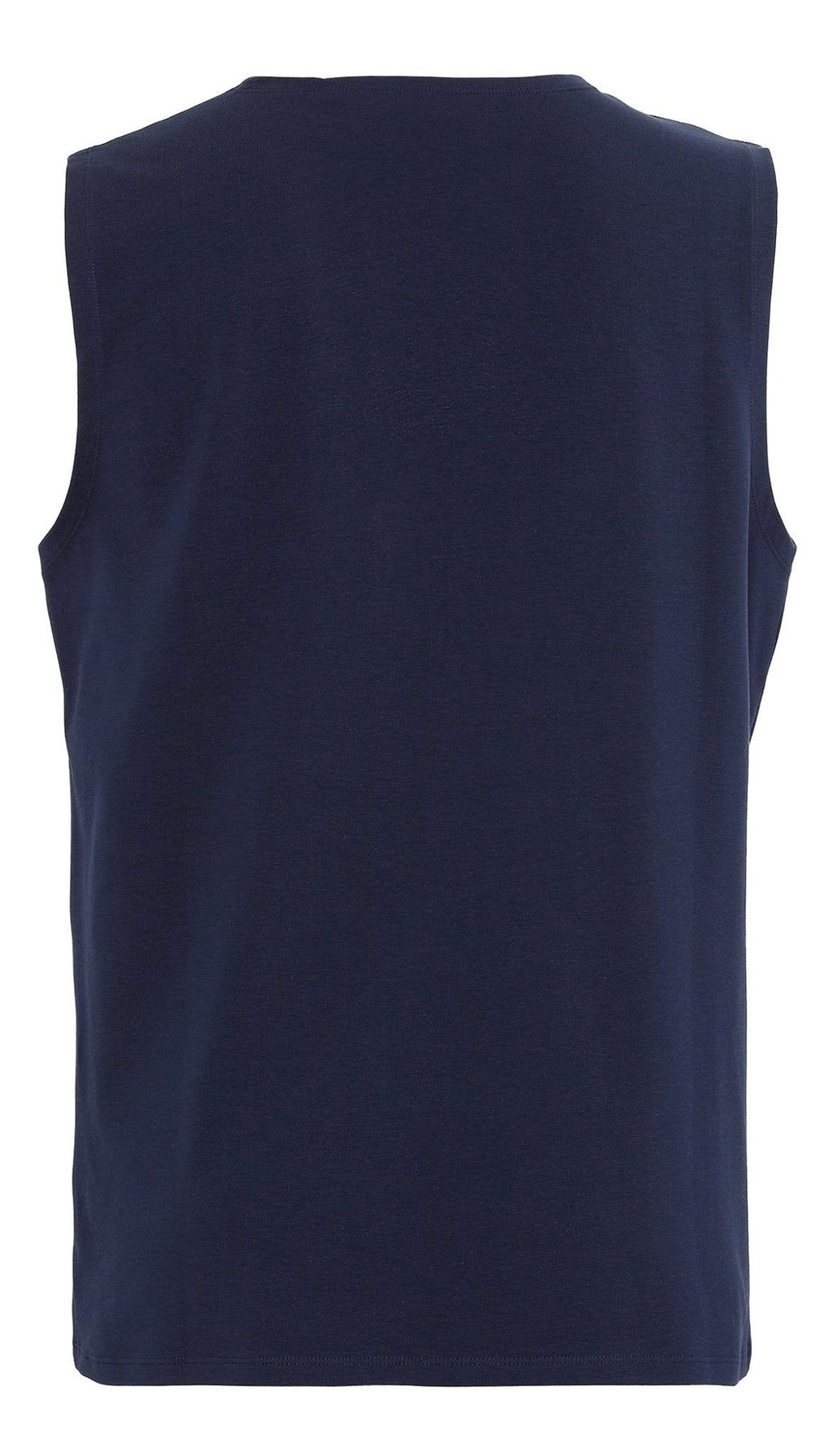 Sleeveless T-shirt - Navy