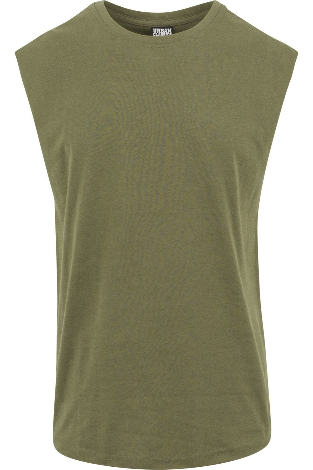 Sleeveless T-shirt - Oliven