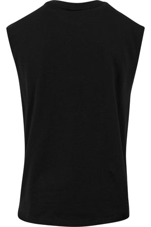 Sleeveless T-shirt - Svart