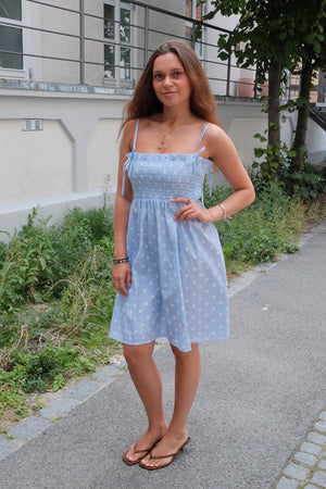 Sophia Dress - Lyseblå