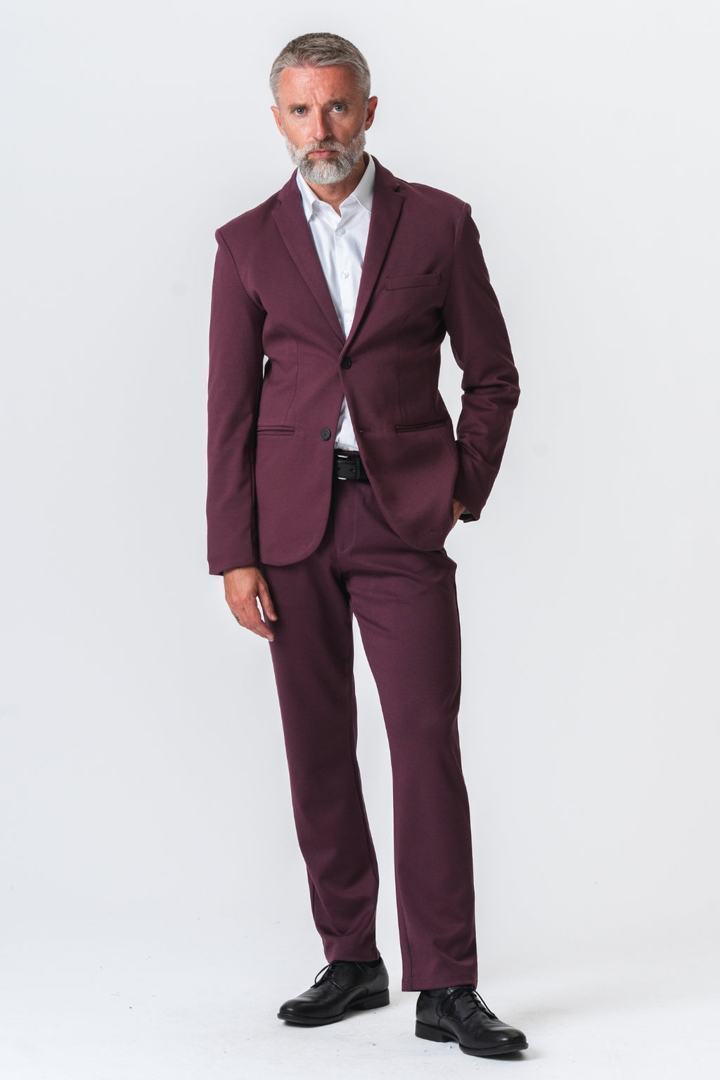 The Original Performance Suit Regular Fit - Burgundy