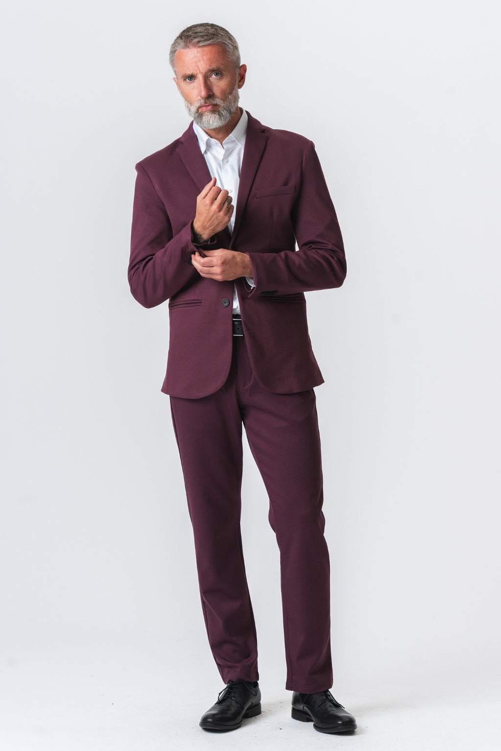 The Original Performance Suit Regular Fit - Burgundy