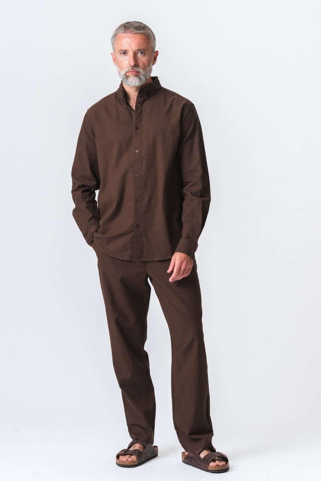 Linen Set (Mørkebrun) - Pakketilbud