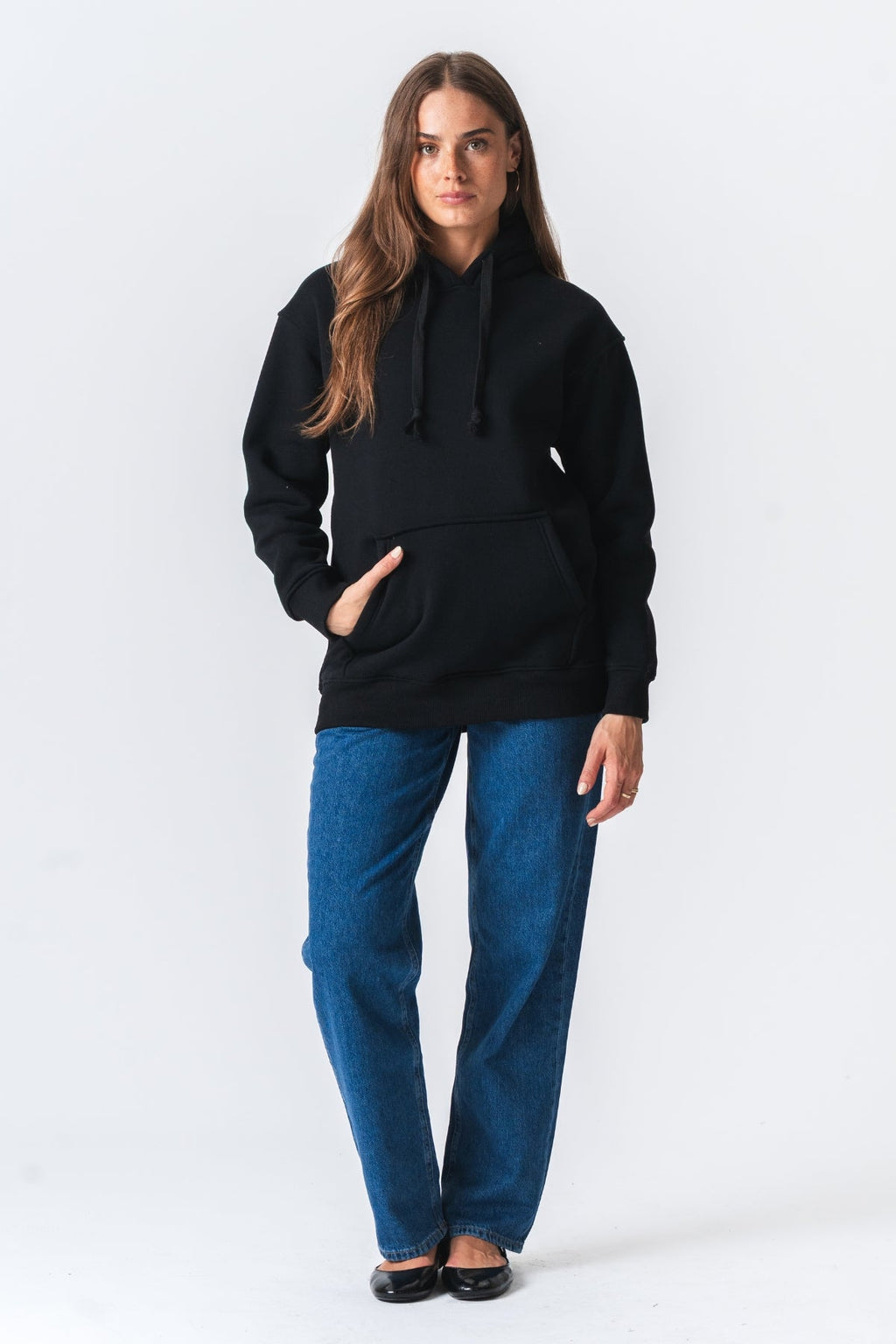 Stella Oversized Hoodie - Svart