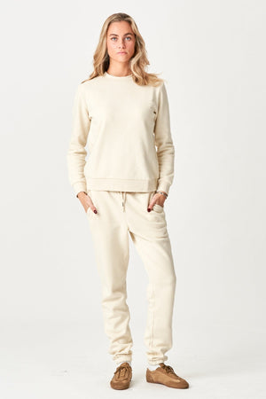 Basic Sweatpants - Lys Beige
