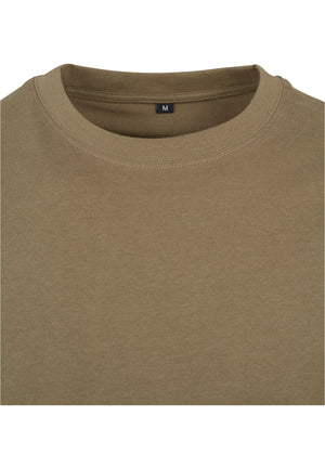 T-skjorter Round Neck - Oliven
