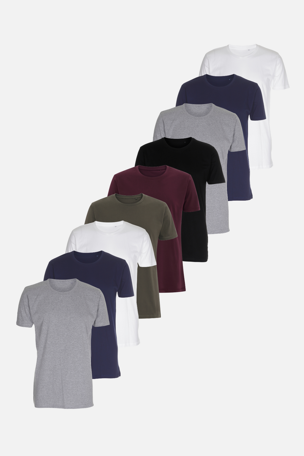 Muscle T-skjorter - Pakketilbud (9 stk.)