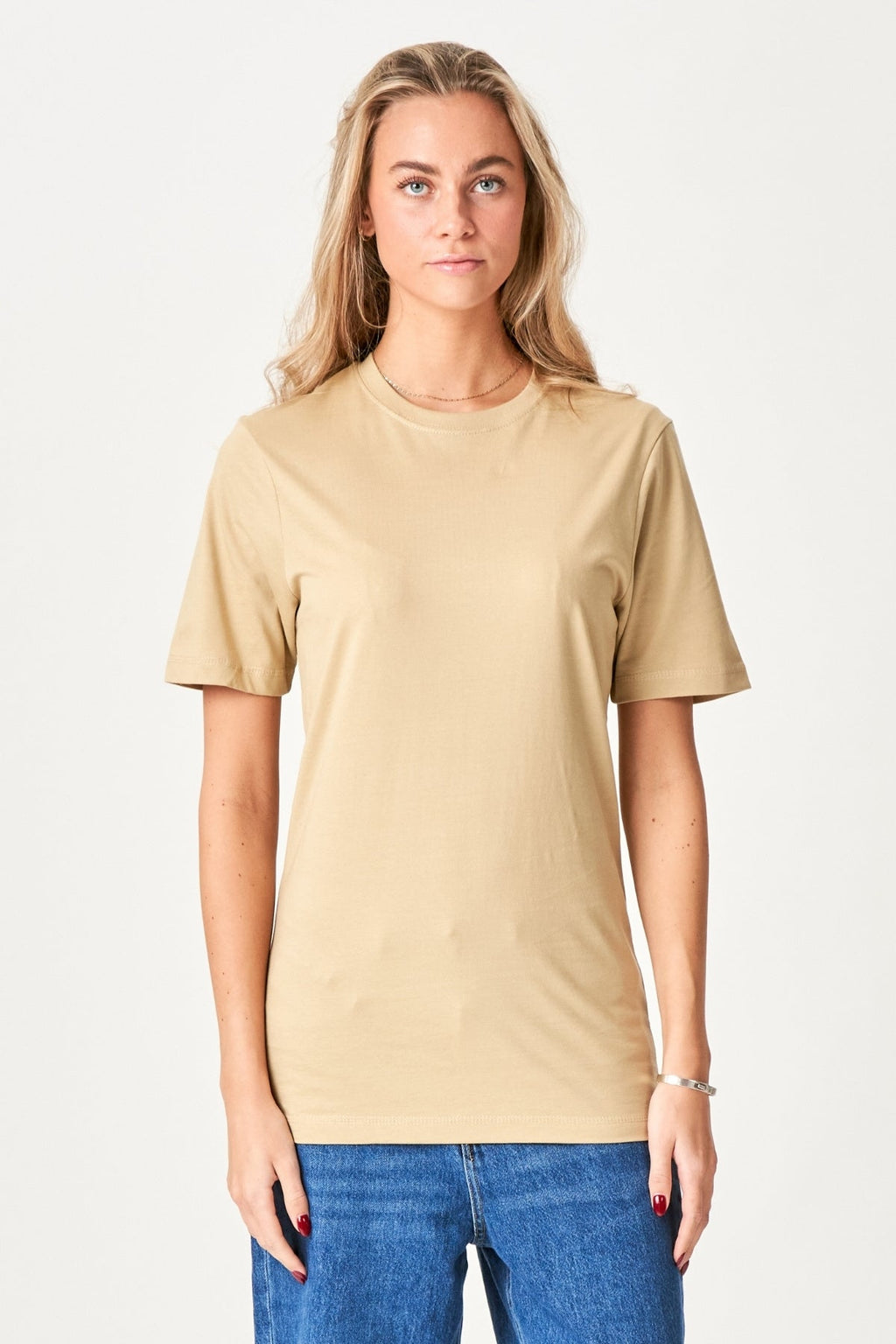 Boyfriend T-shirt - Sand