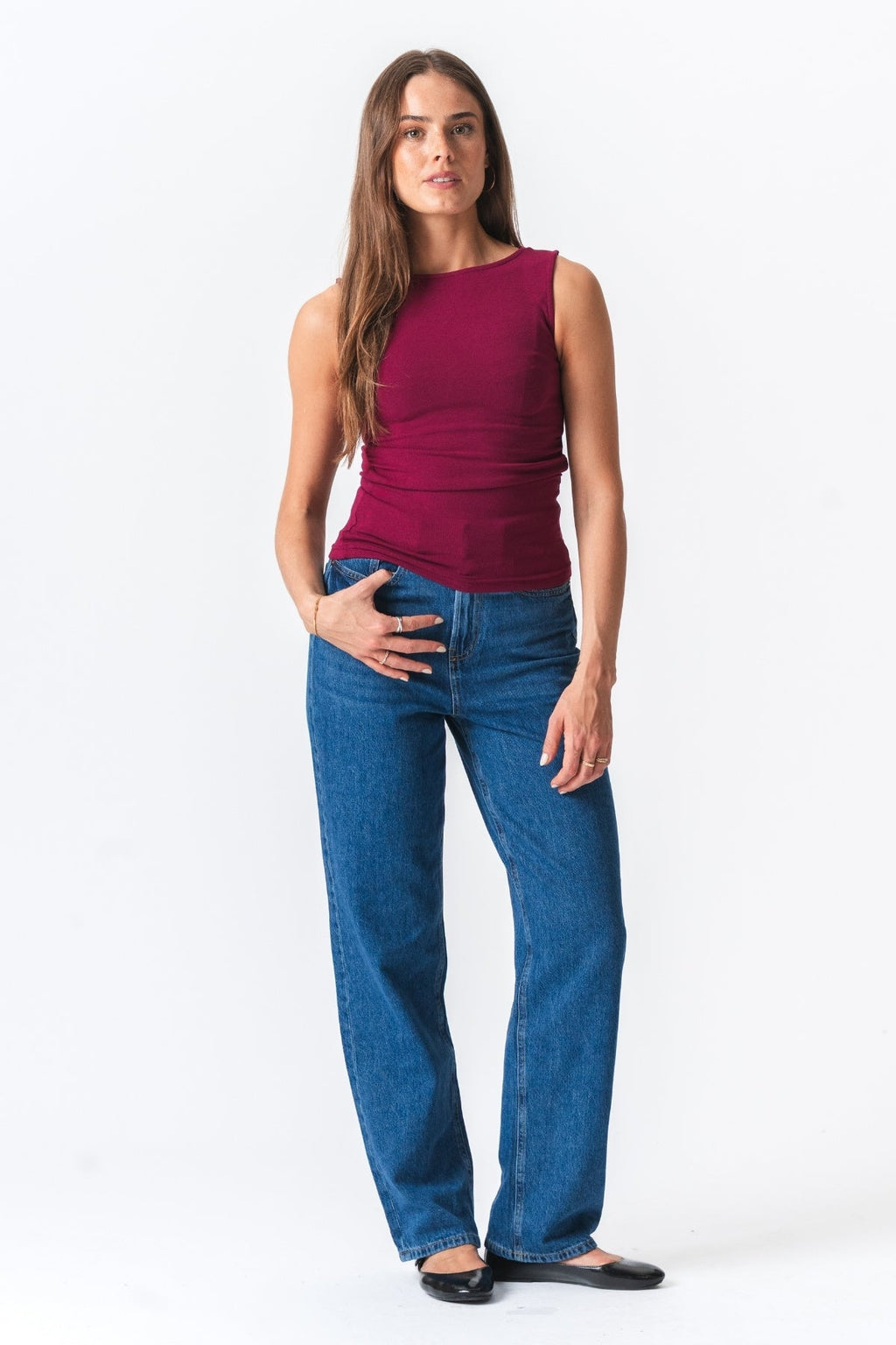 Ellie Topp - Burgunder