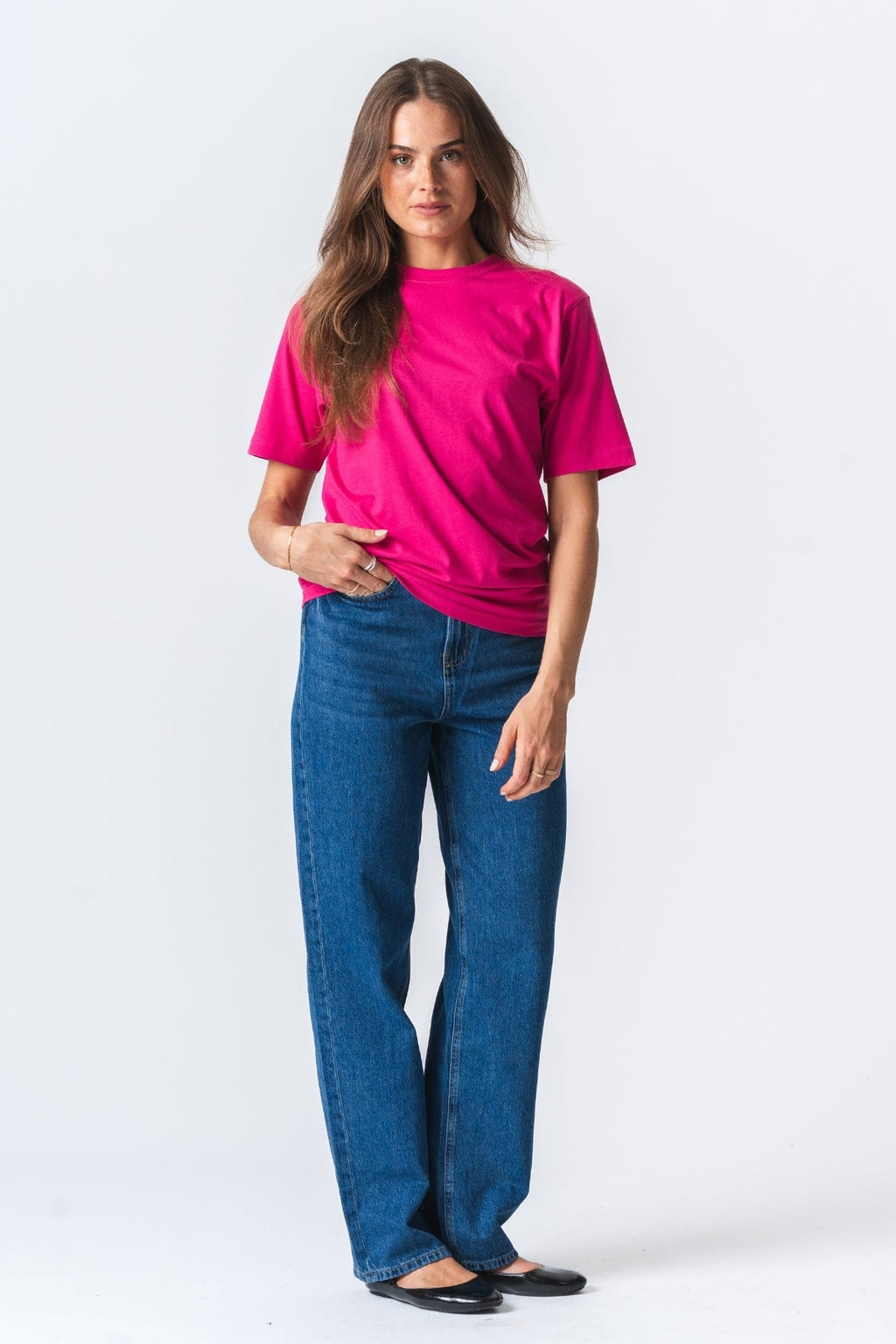 Oversized t-shirt - Rosa