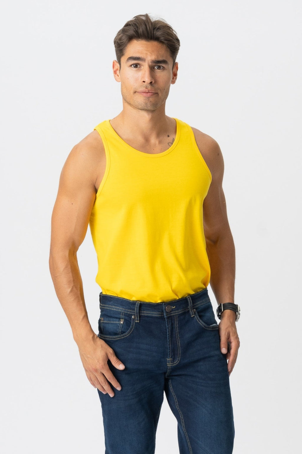 Basic Tanktop - Gul