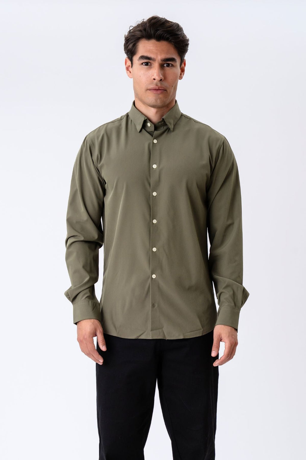 The Original Premium Performance Shirt - Oliven