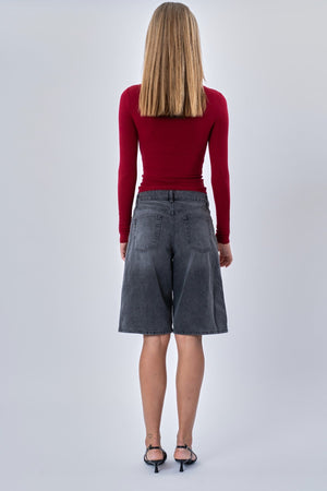 Cassandra Bluse - Burgunder