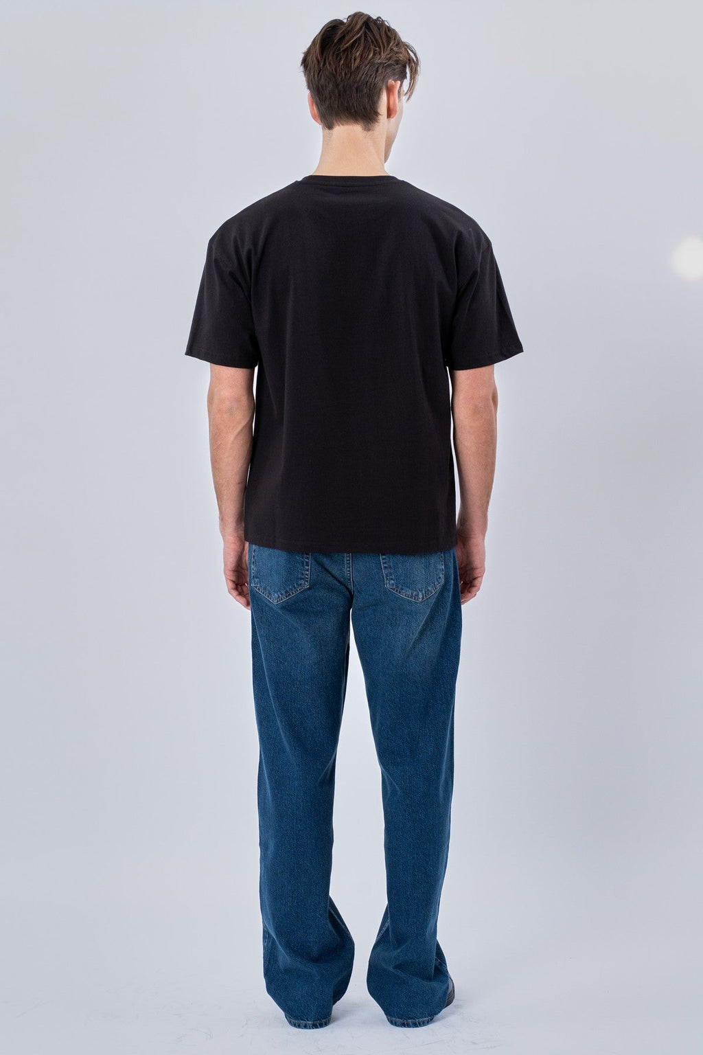 Heavy Boxfit Tee - Svart