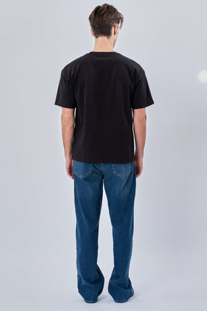 Heavy Boxfit Tee - Svart