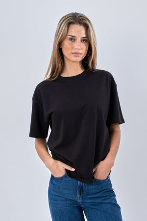 Heavy Boxfit Tee - Svart