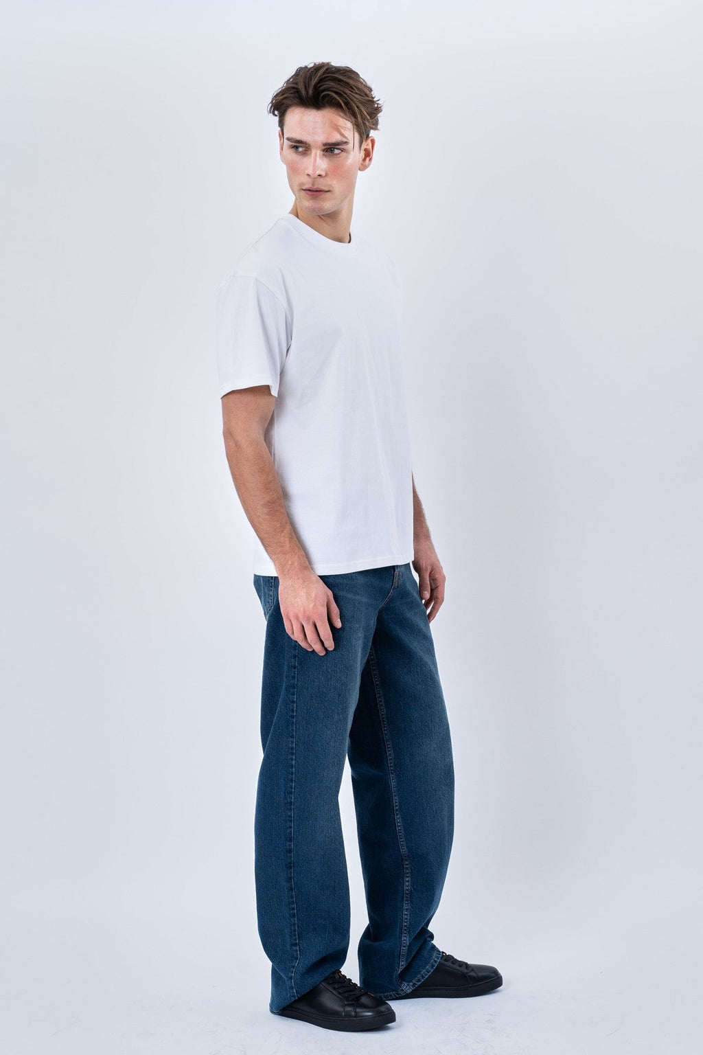 Heavy Boxfit Tee - Hvit