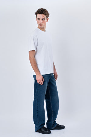 Heavy Boxfit Tee - Hvit