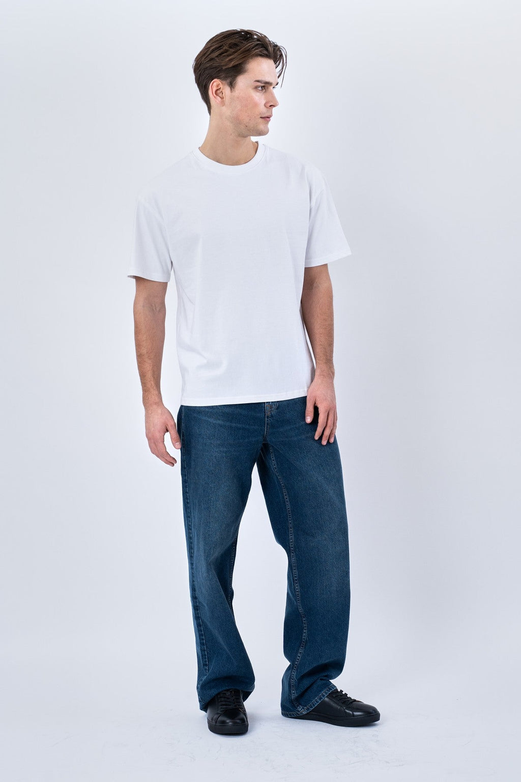 Heavy Boxfit Tee - Hvit