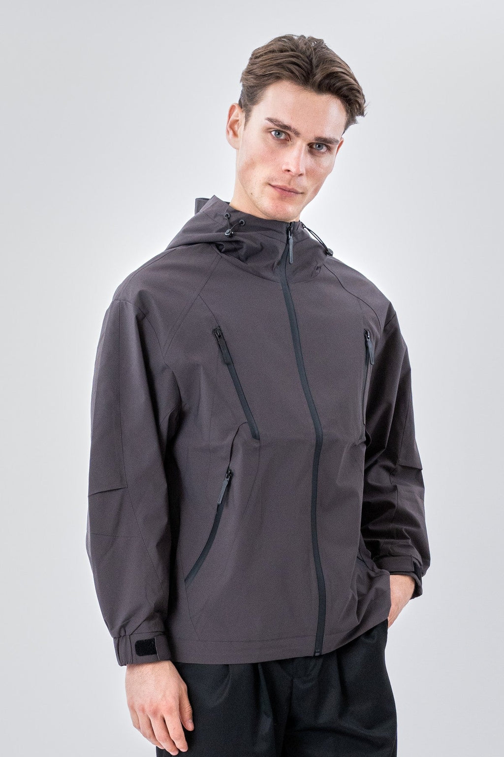 Milo Short Jacket - Mørk brun