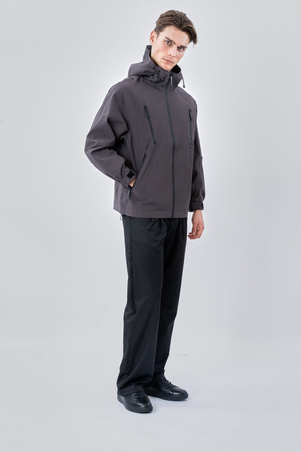 Milo Short Jacket - Mørk brun