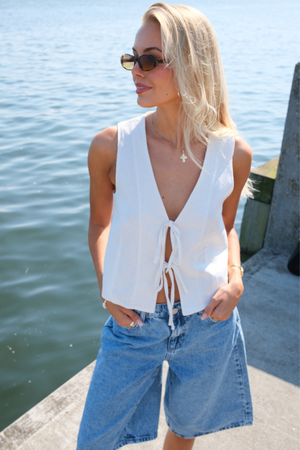 Lin Vest - Off White