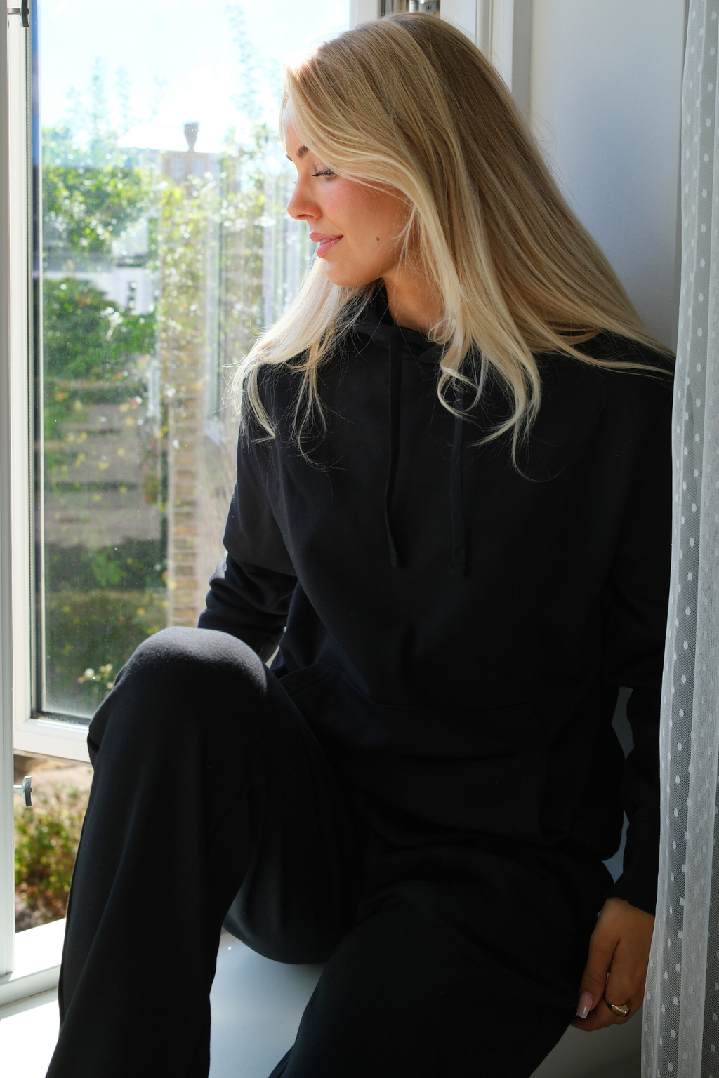 Essensielle Sweatpants - Svart